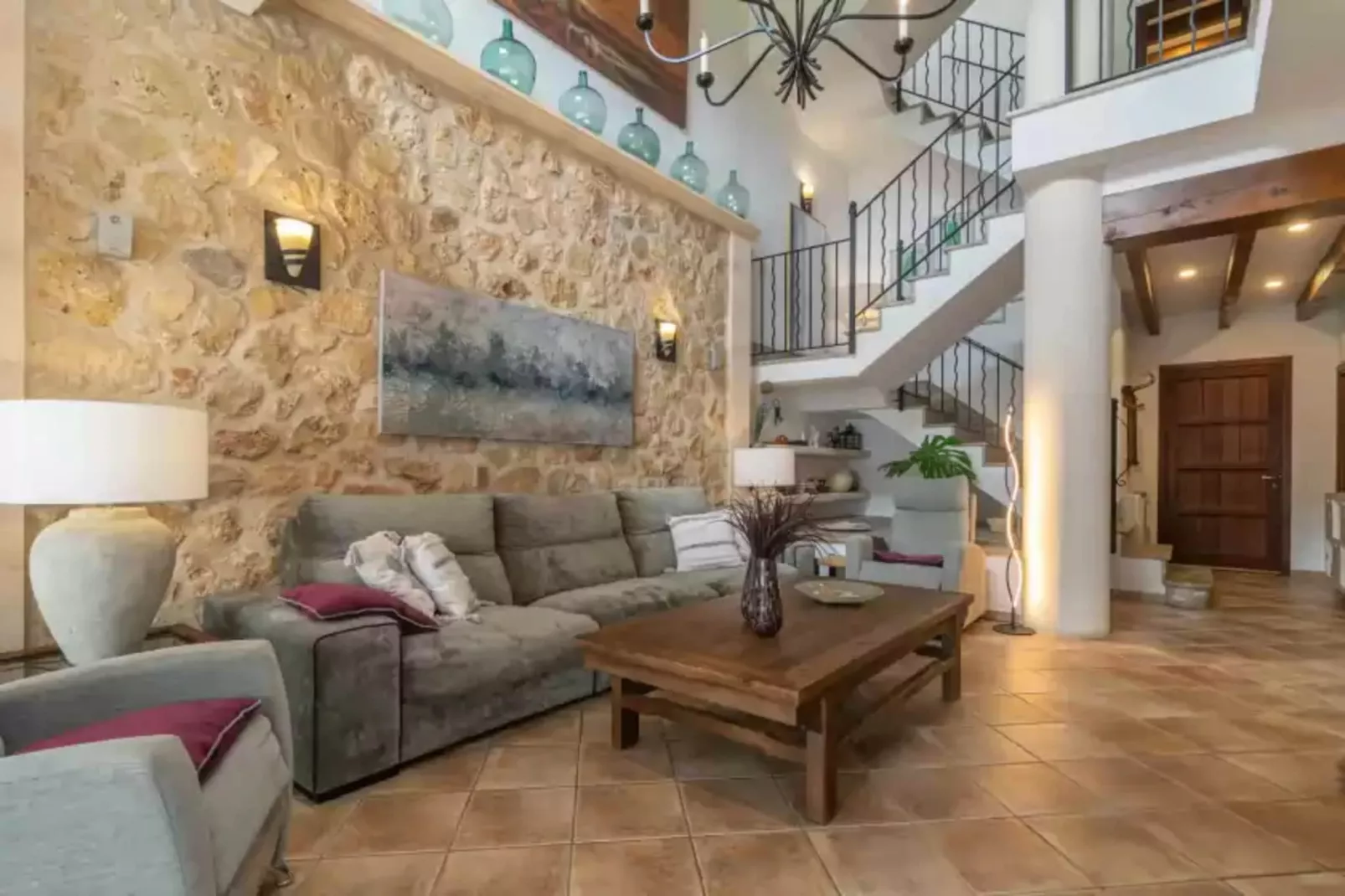 Can Pontet-Living room