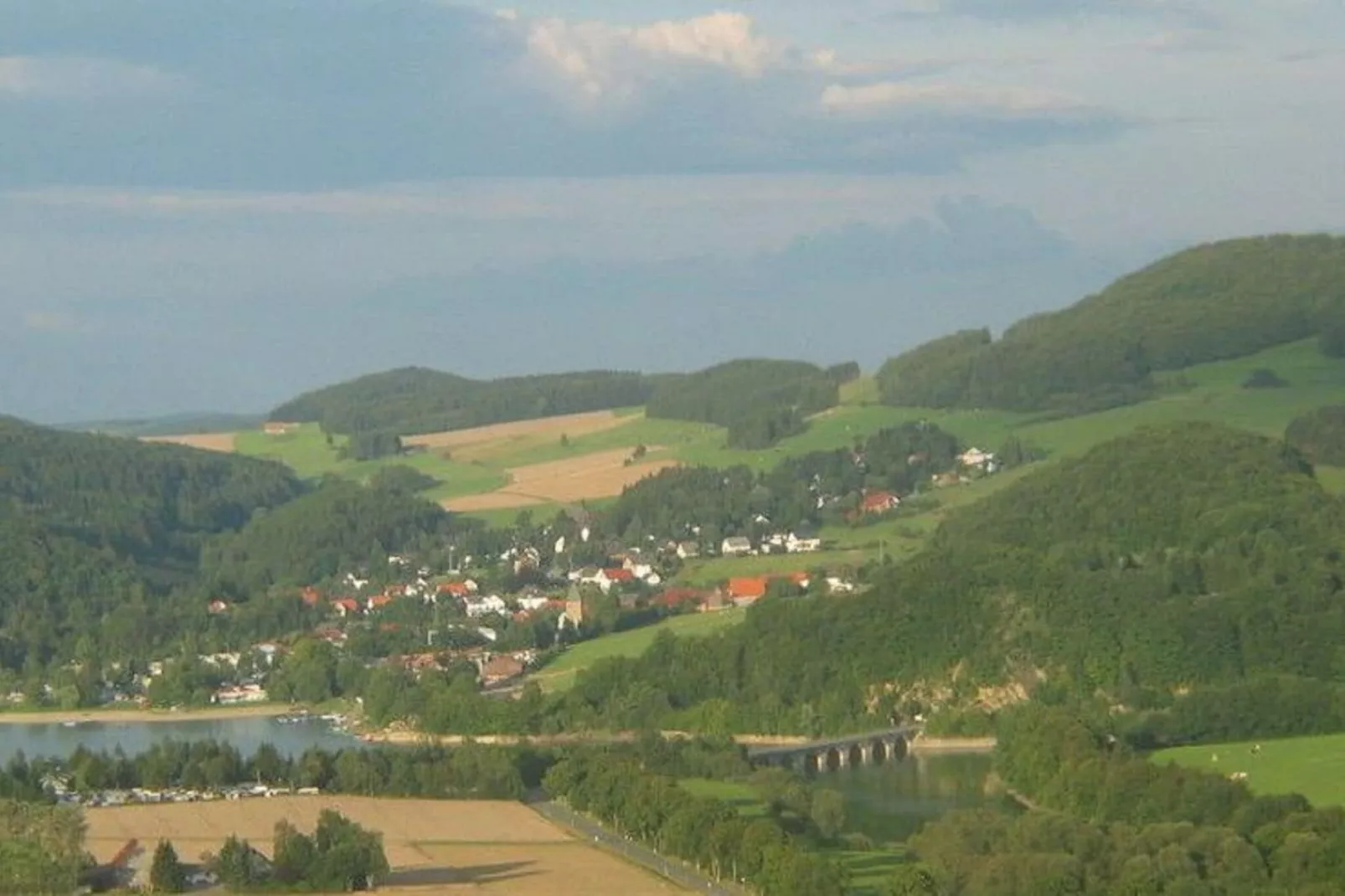 Sauerland - Diemelsee-View in summer