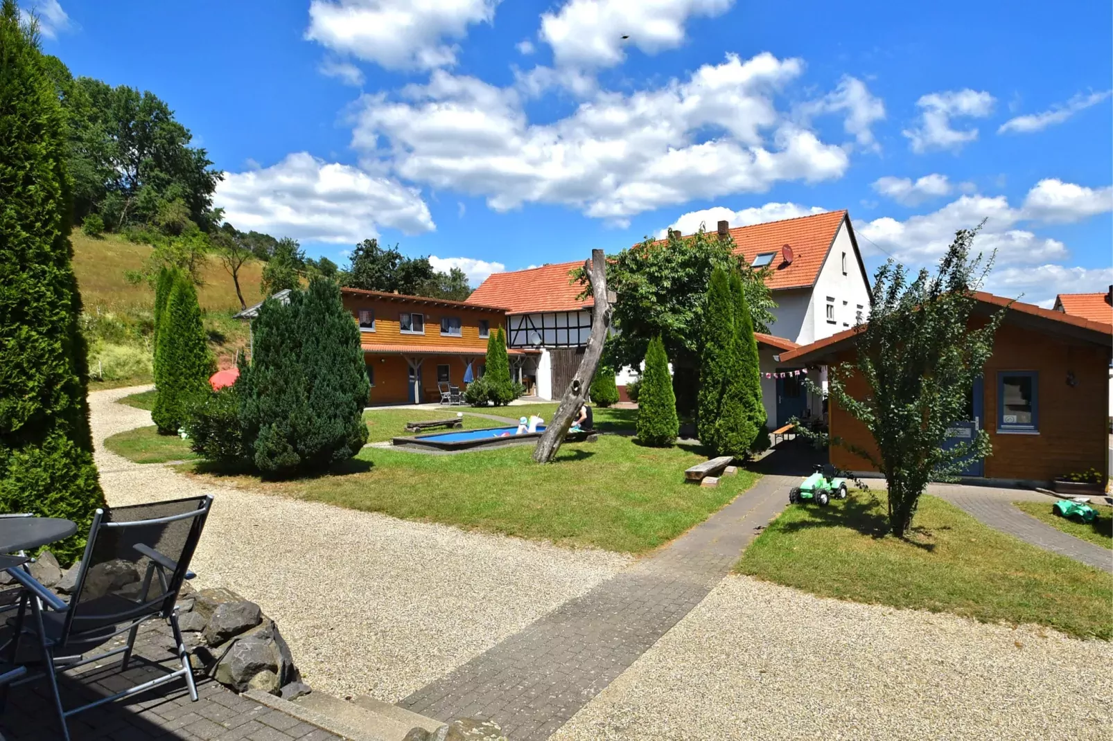 Am Ferienbauernhof FW 1 bis 7-Exterior summer