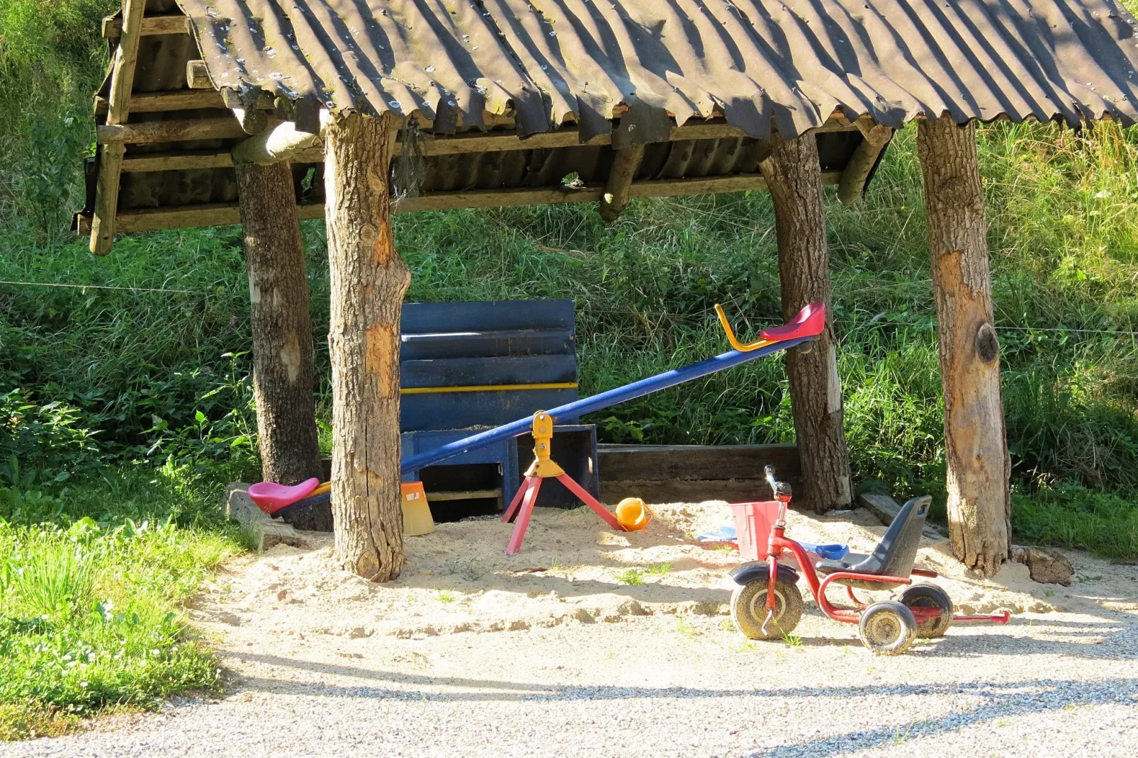 Am Ferienbauernhof FW 1 bis 7-Gardens summer