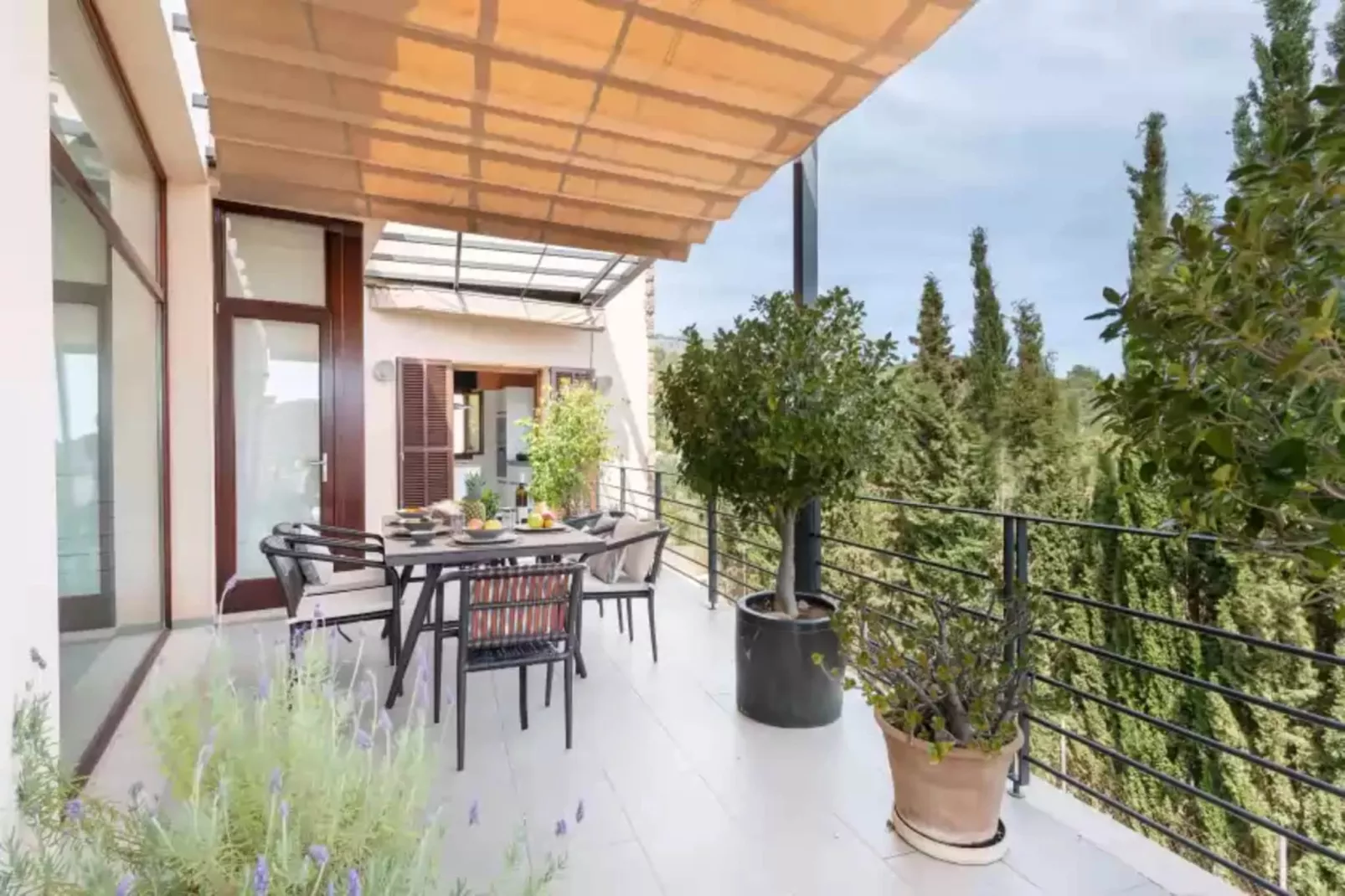 Can Vicens (mancor)-Terrace balcony