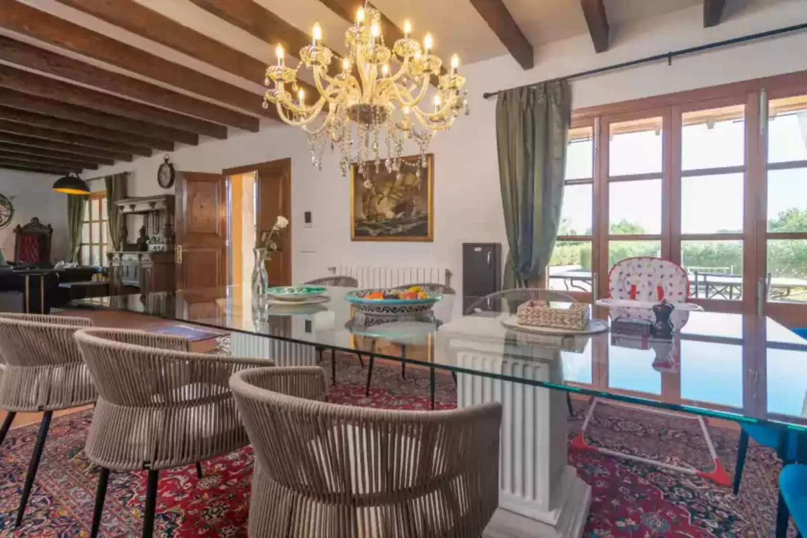 Finca Aria-Dining room