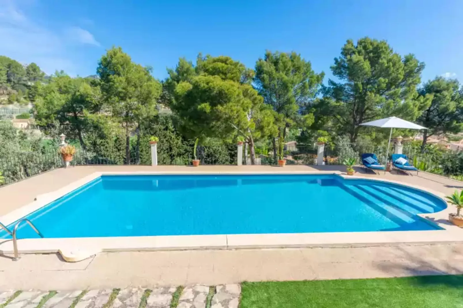 Casa S'olivaret (selva)-Piscine