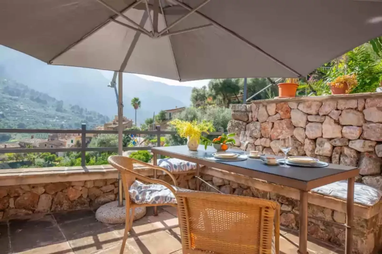Sa Teulera (fornalutx)-Terrace balcony