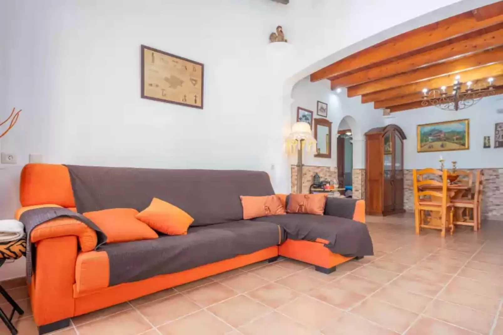 Can Pintat (llubÍ)-Living room