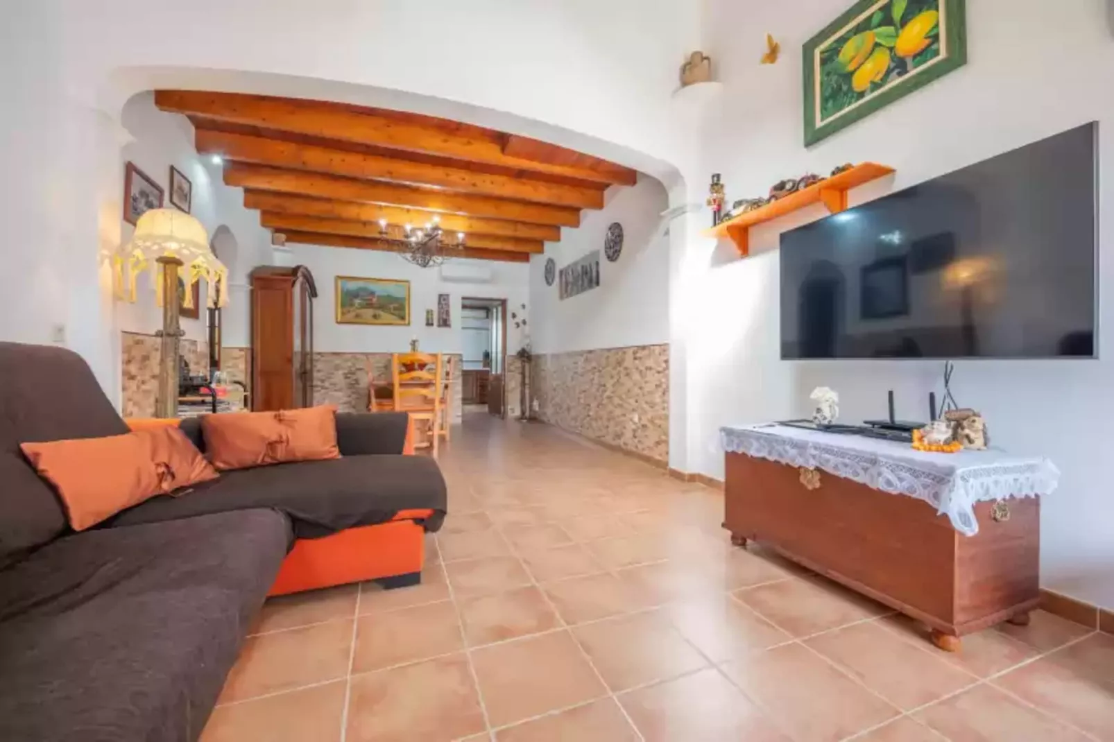 Can Pintat (llubÍ)-Living room