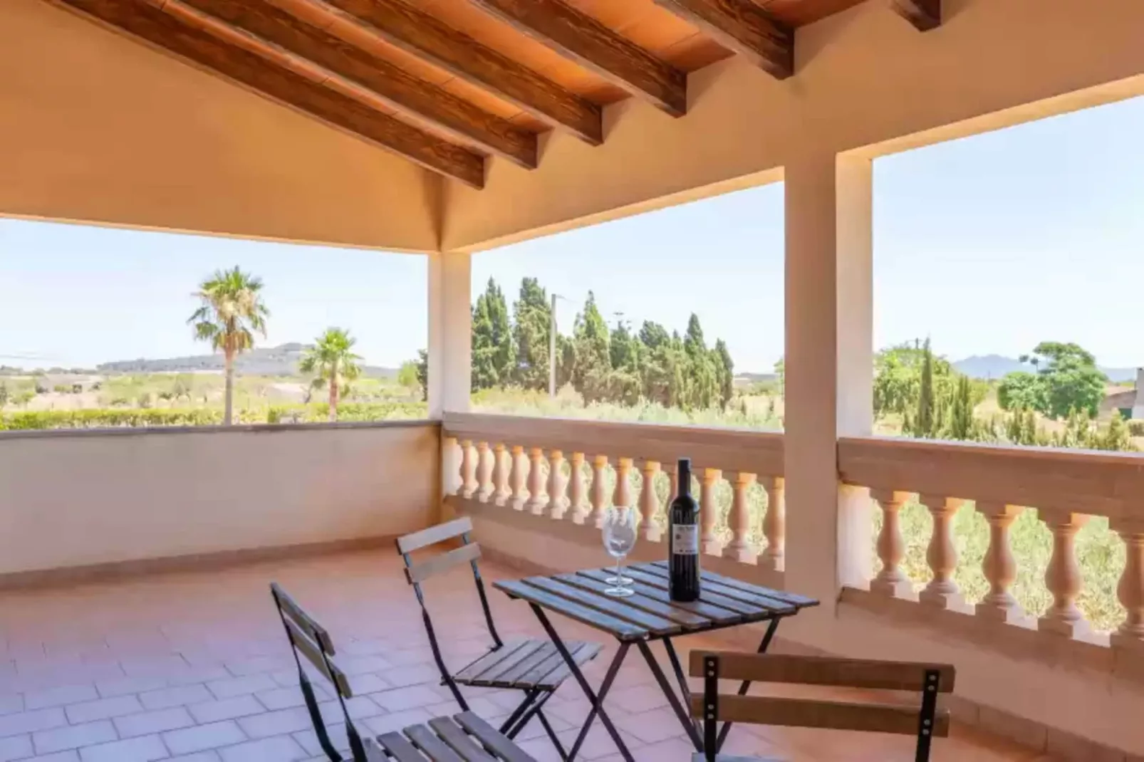Els Xiprers-Terrace balcony