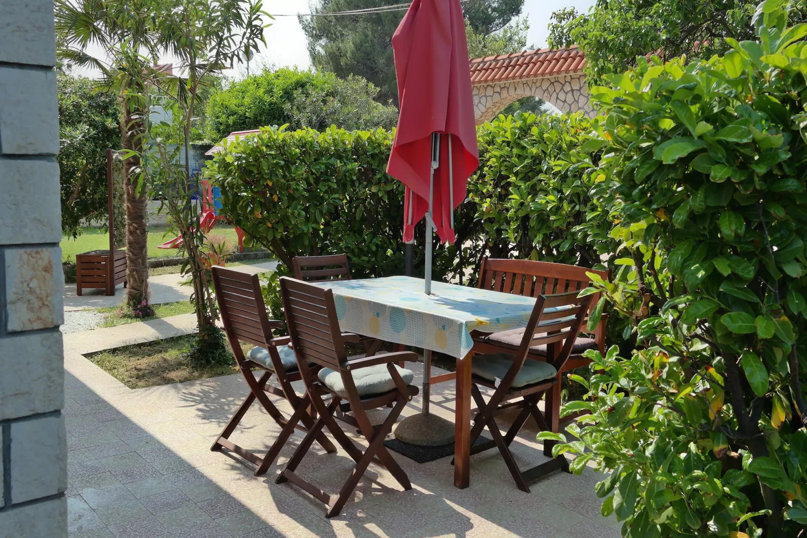 Holiday House Holek-Balcon-terrasse