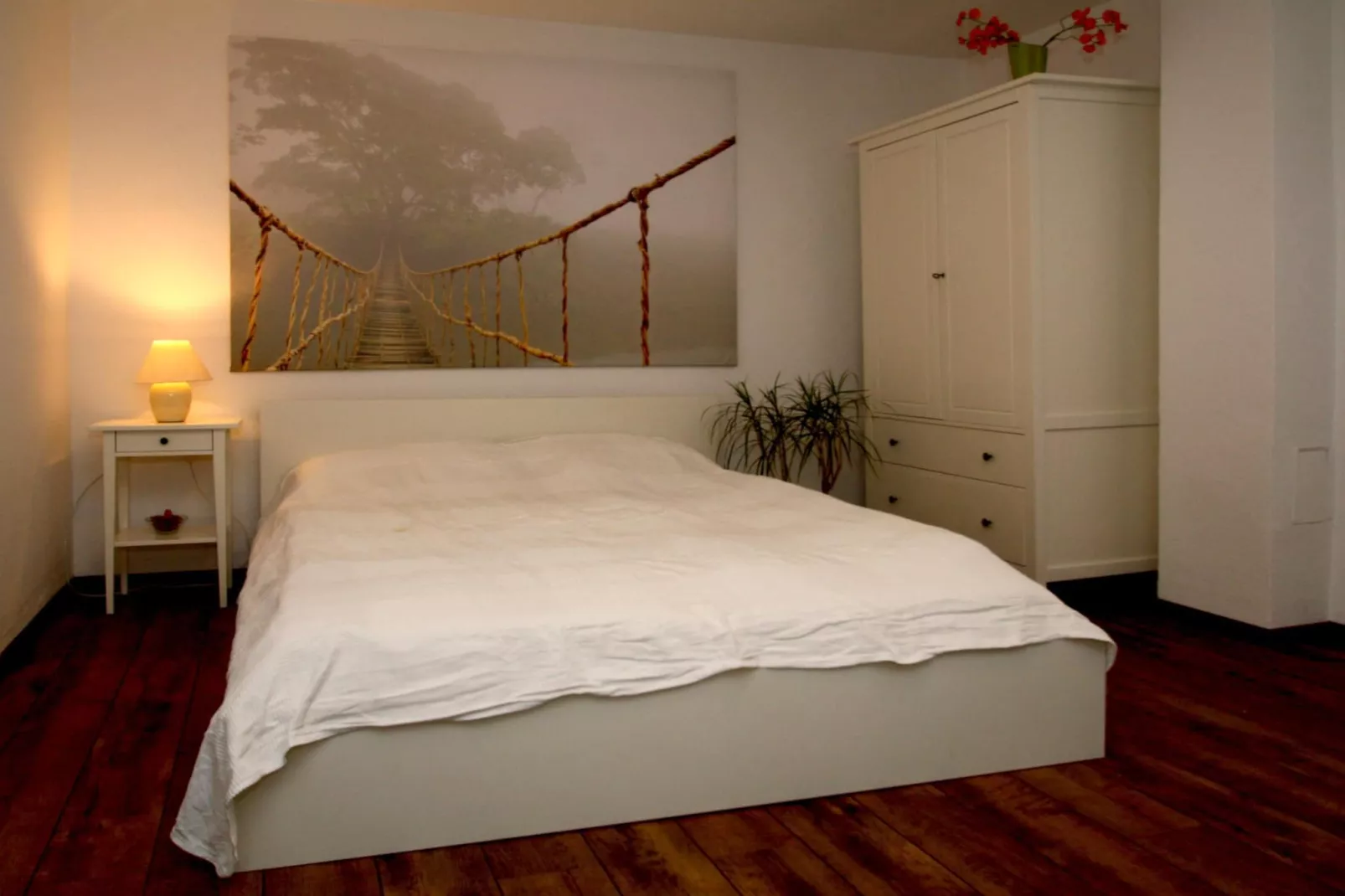 Ferienhaus mit Wasserblick 3 Pers-Bedroom