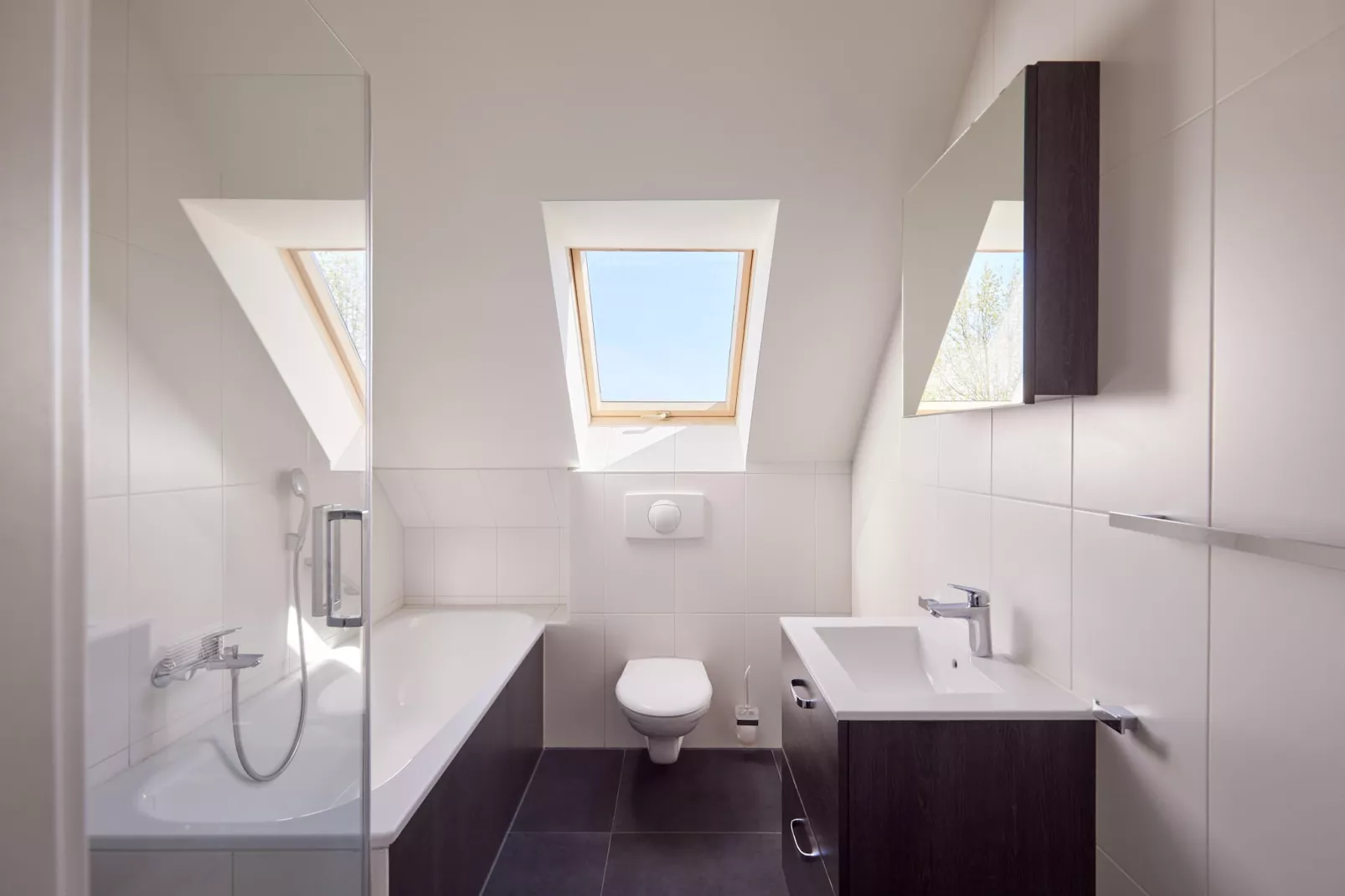 Doppelhaushälfte Typ V 80 qm-Bathroom
