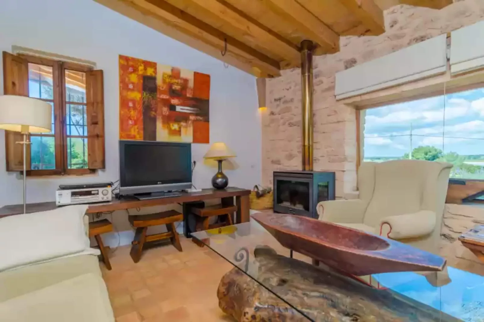 Villa Es MolÍ Des Trenc-Living room