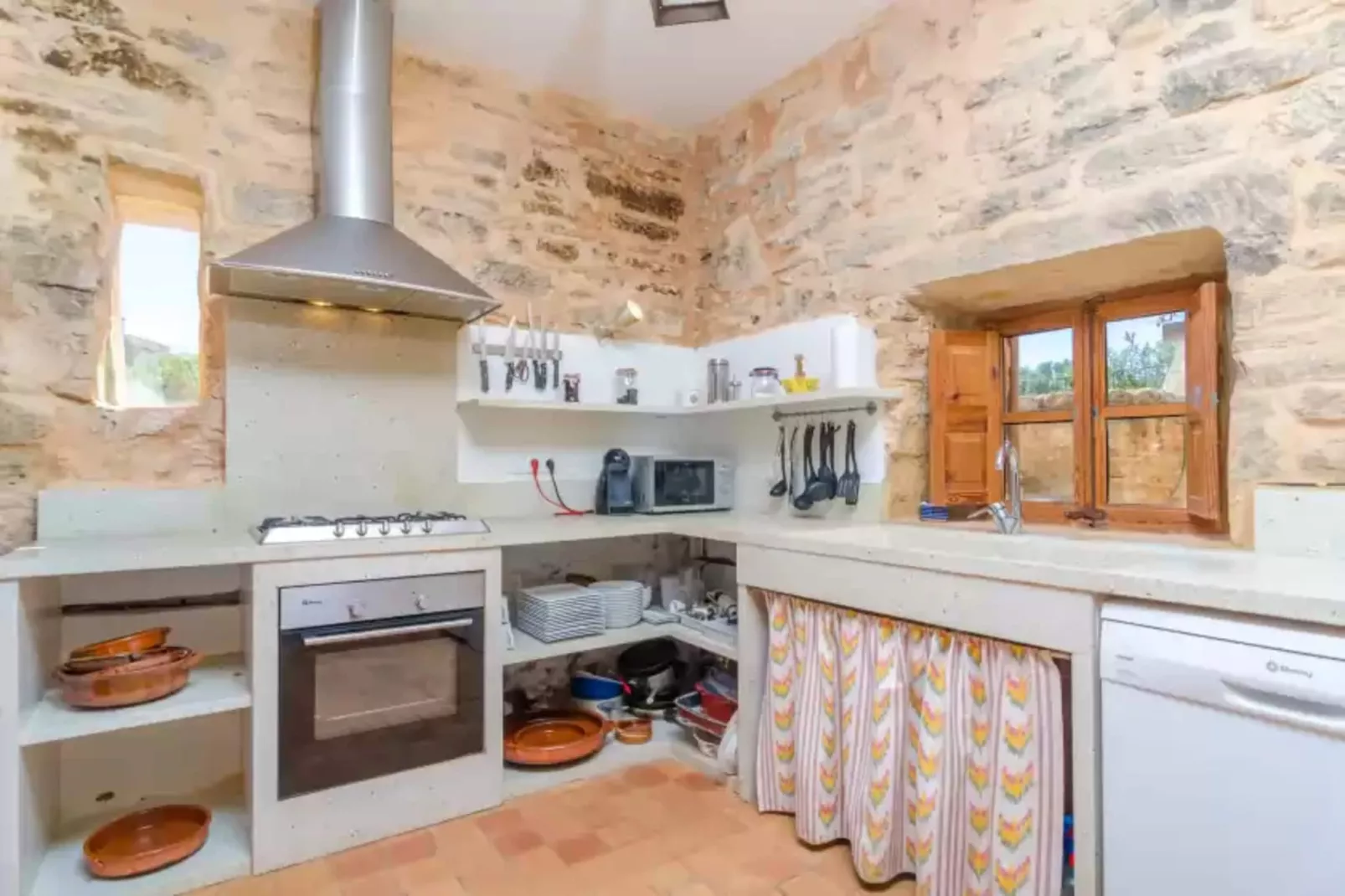 Villa Es MolÍ Des Trenc-Kitchen