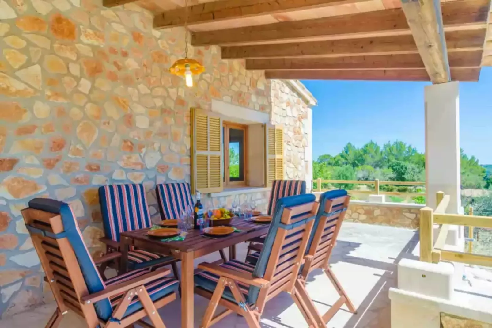 S'aresta Den Rumbet-Terrace balcony
