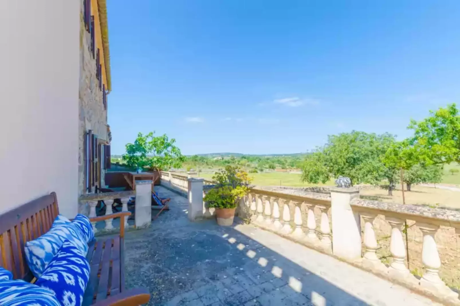 Finca Can Setri-Terrace balcony