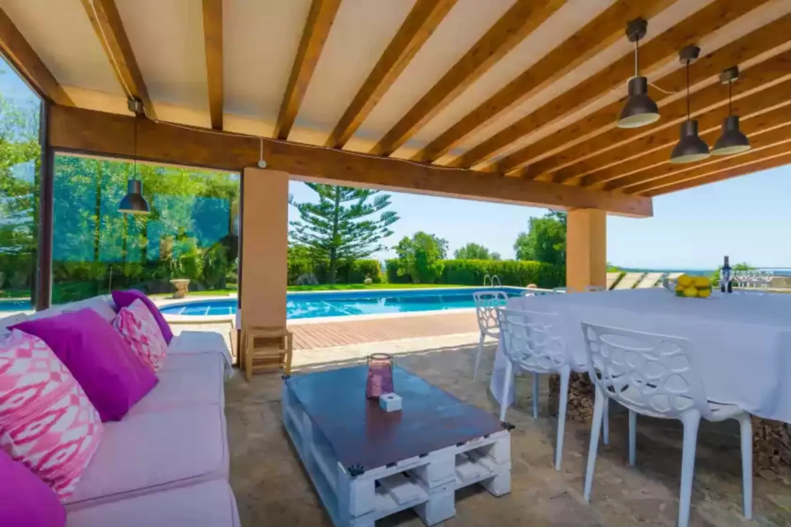 Finca Can Setri-Terrace balcony