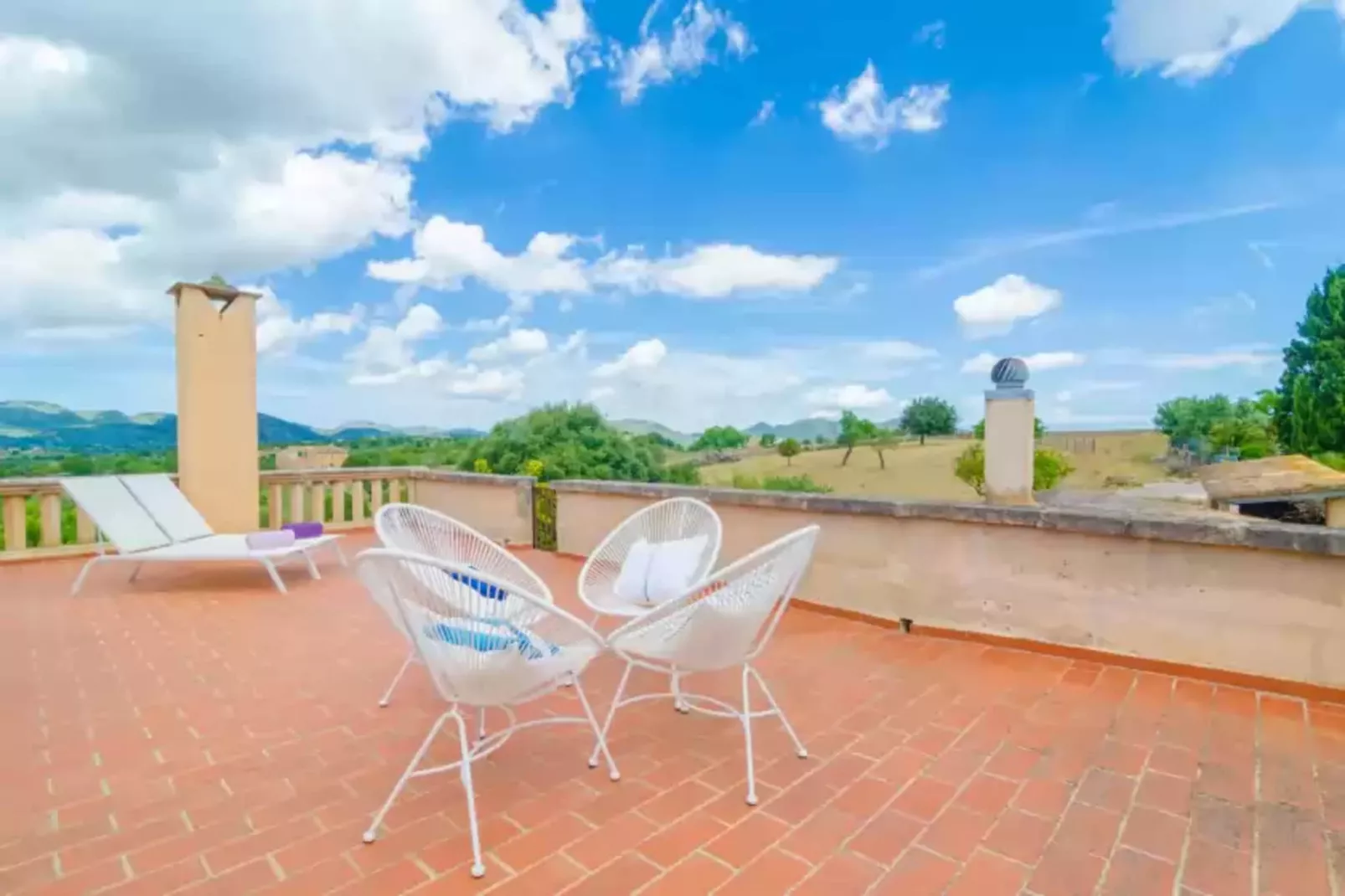 Finca Can Setri-Terrace balcony
