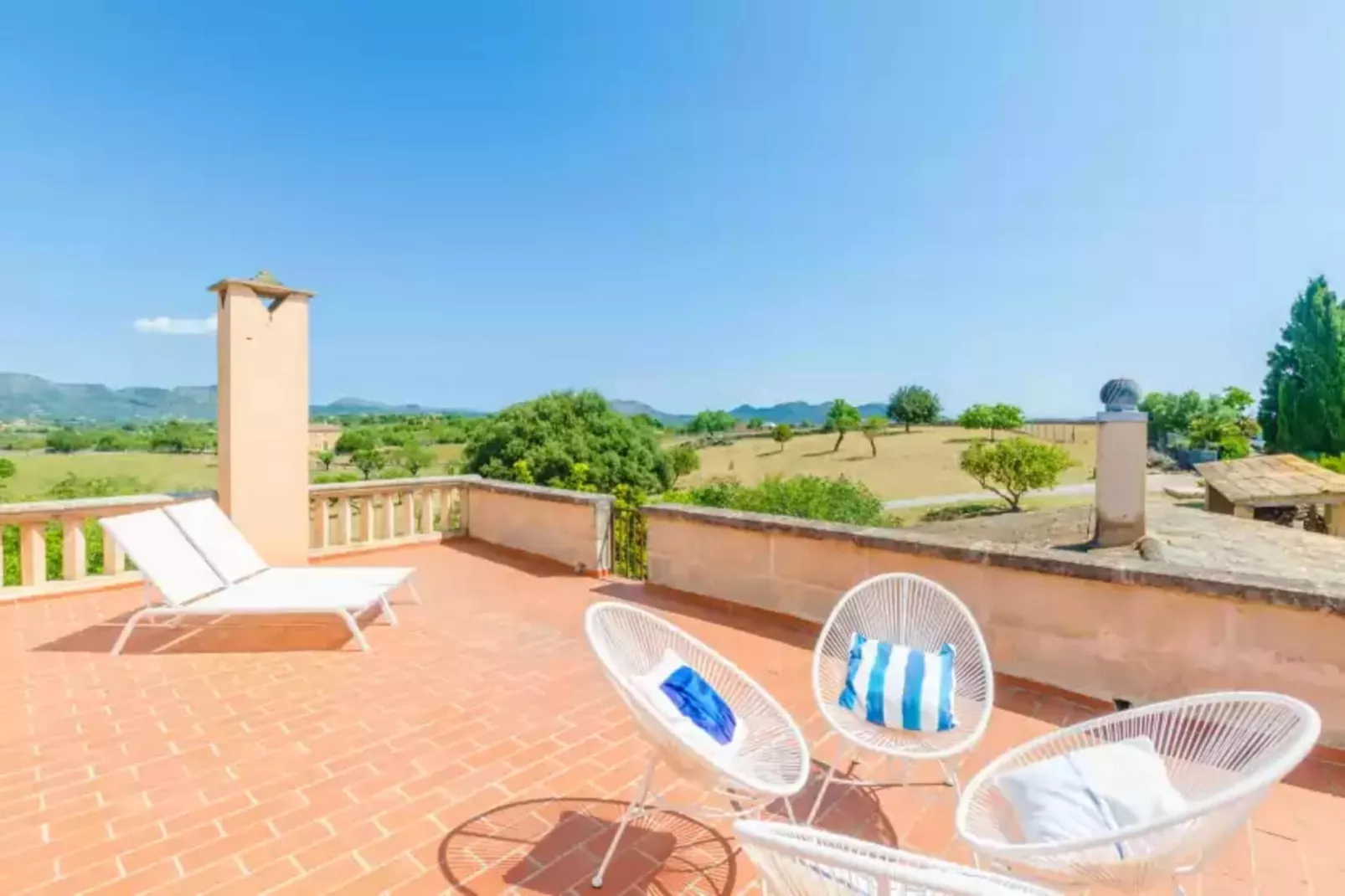 Finca Can Setri-Terrace balcony