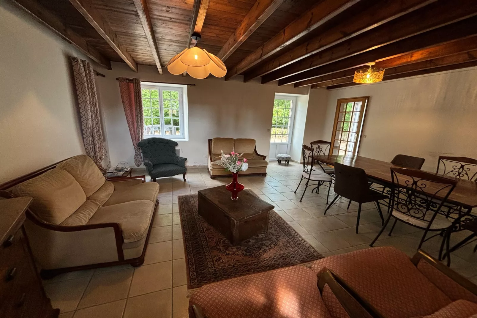 Maison de vacances Ozeville-Wohnzimmer