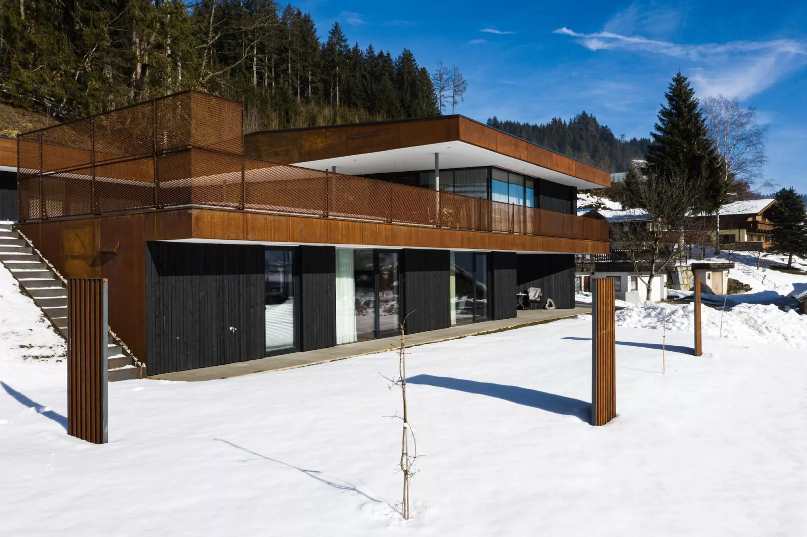 Apartment Gidi und Lisl-Exterior winter