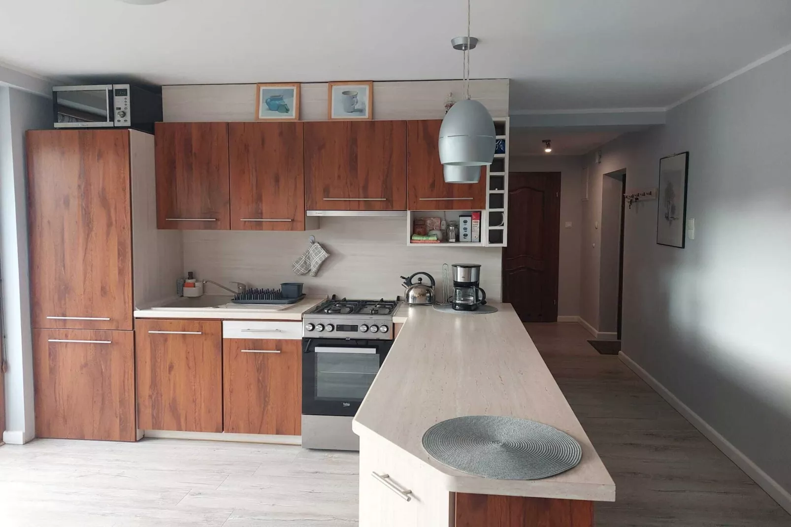 Komfortowy apartament dla 8 osób-Kitchen