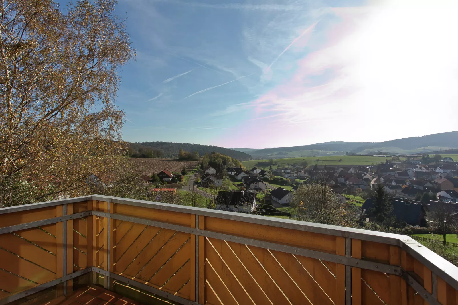 Burgblick-Aussicht Sommer