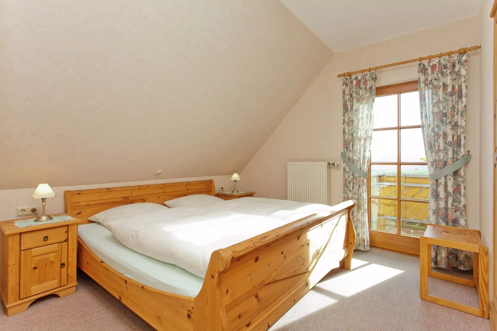 Burgblick-Schlafzimmer