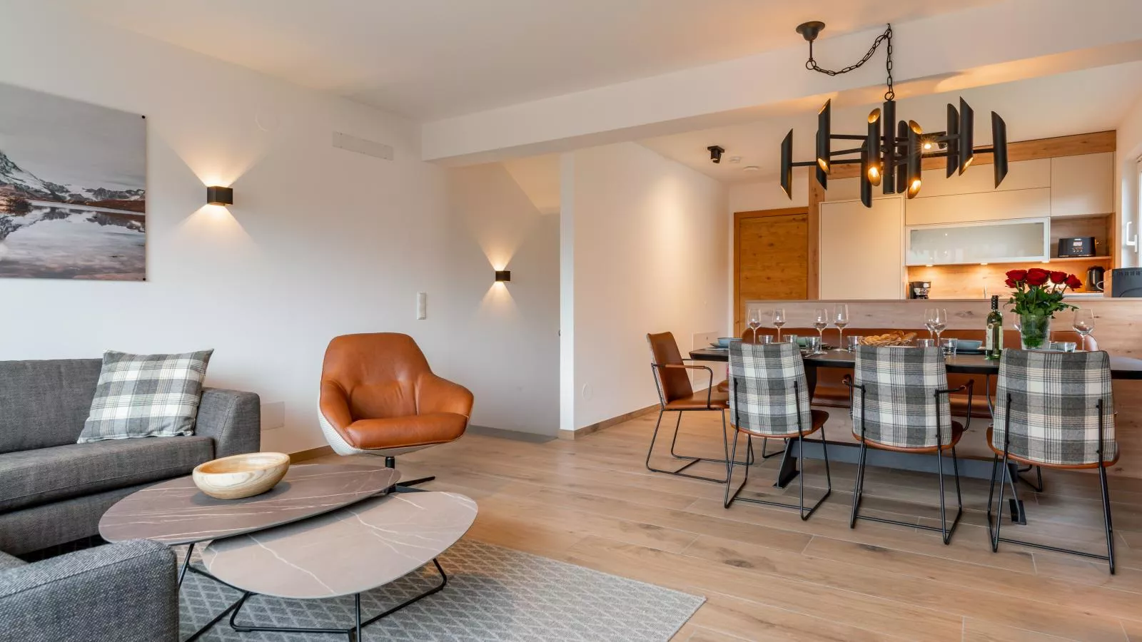 Grebenzen Lodge Starnberg 60B-Living room