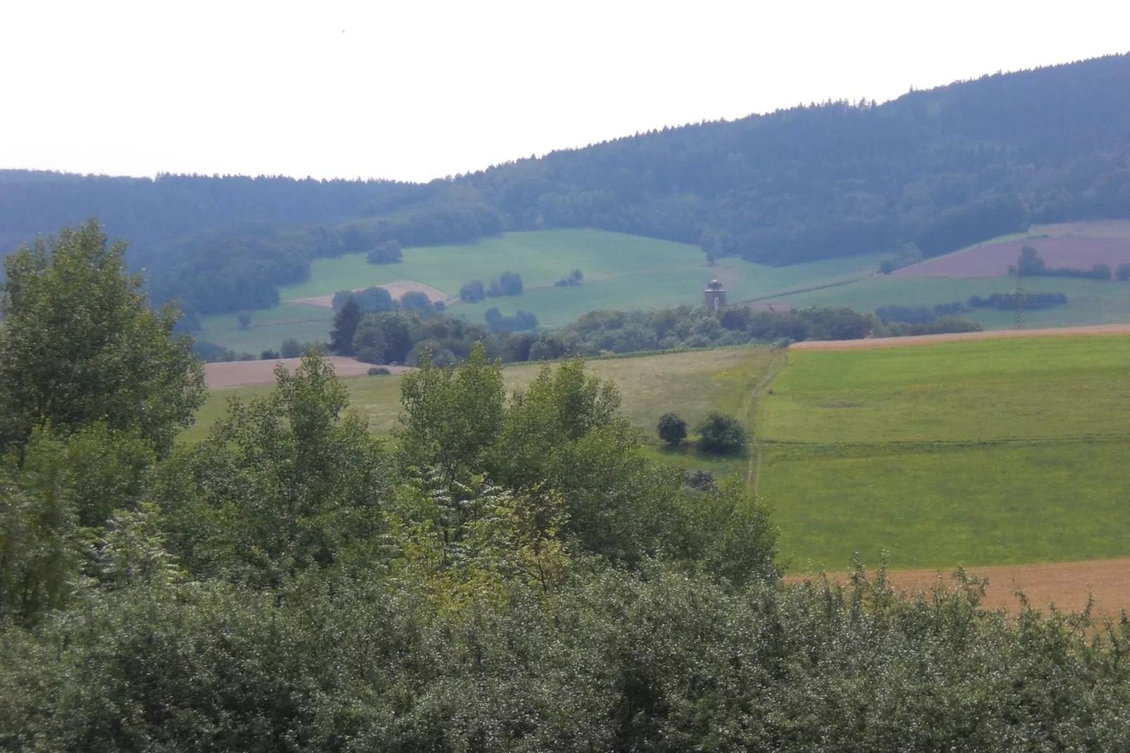 Im Knüllgebirge-Areas summer 1km