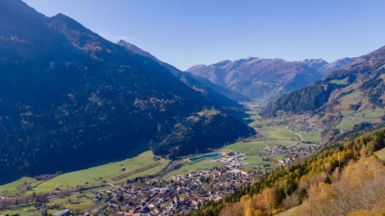 Obervellach-Areas summer 1km