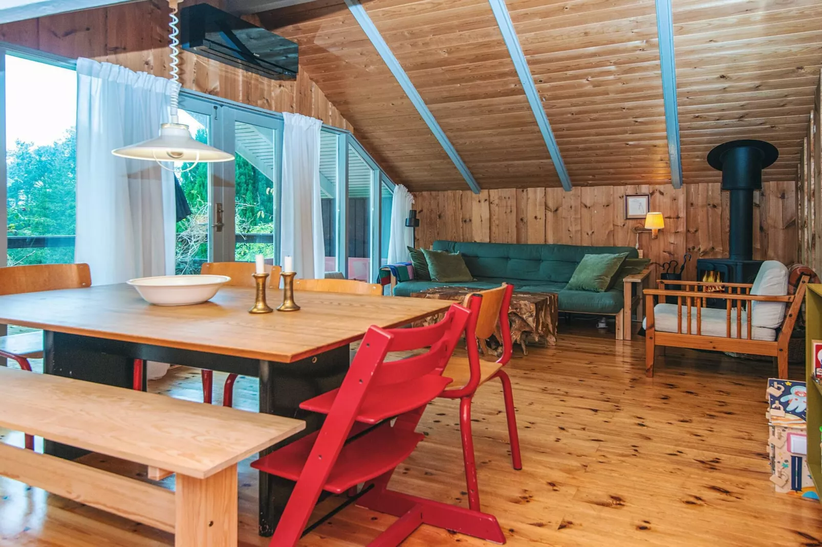 5 person holiday home in Knebel-Indoor