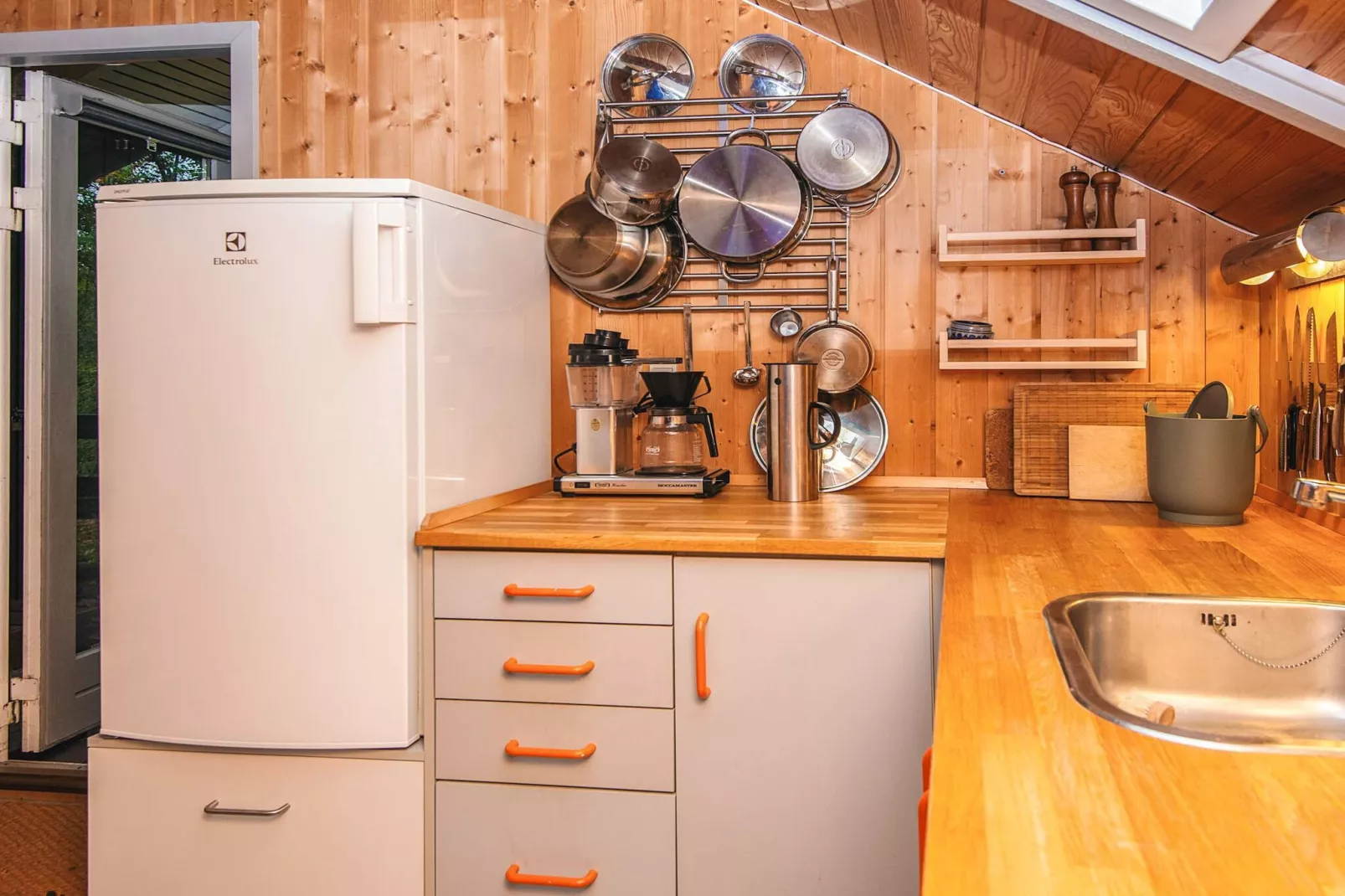 5 person holiday home in Knebel-Indoor