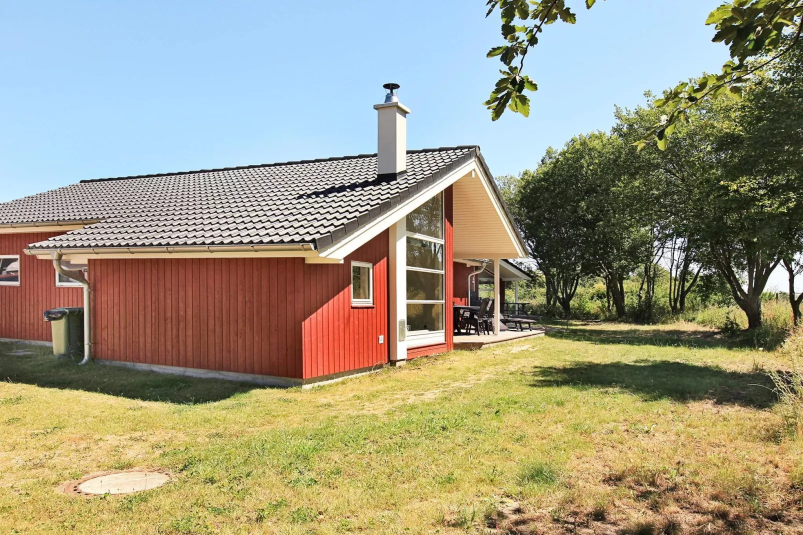 Holiday home with central heating-View