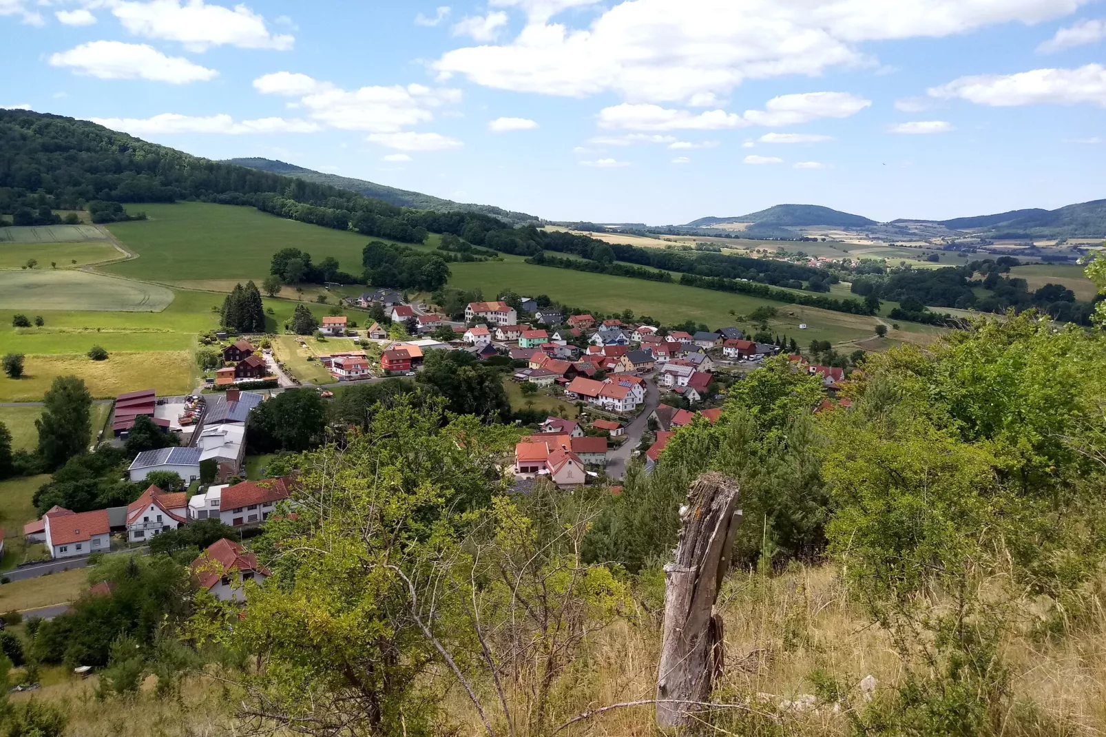 Hohe Rhön-Areas summer 1km