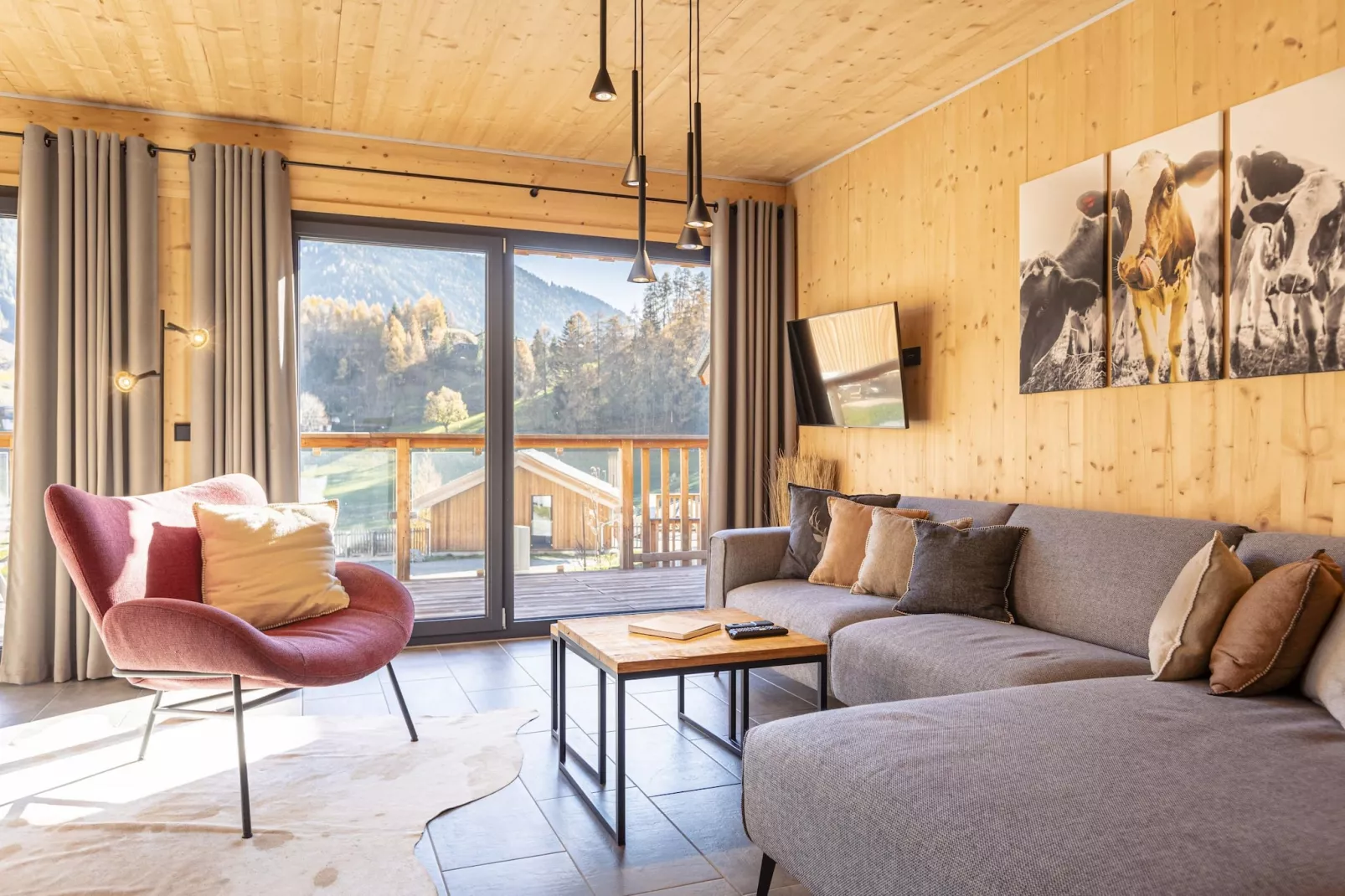 Bergeralm Chalets 2-Living room