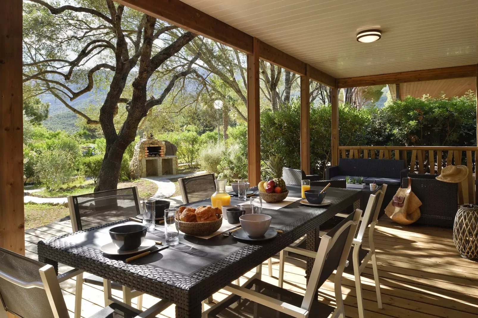 Résidence U Livanti Belvédère Campomoro - Chalet Scopa-Terrace balcony