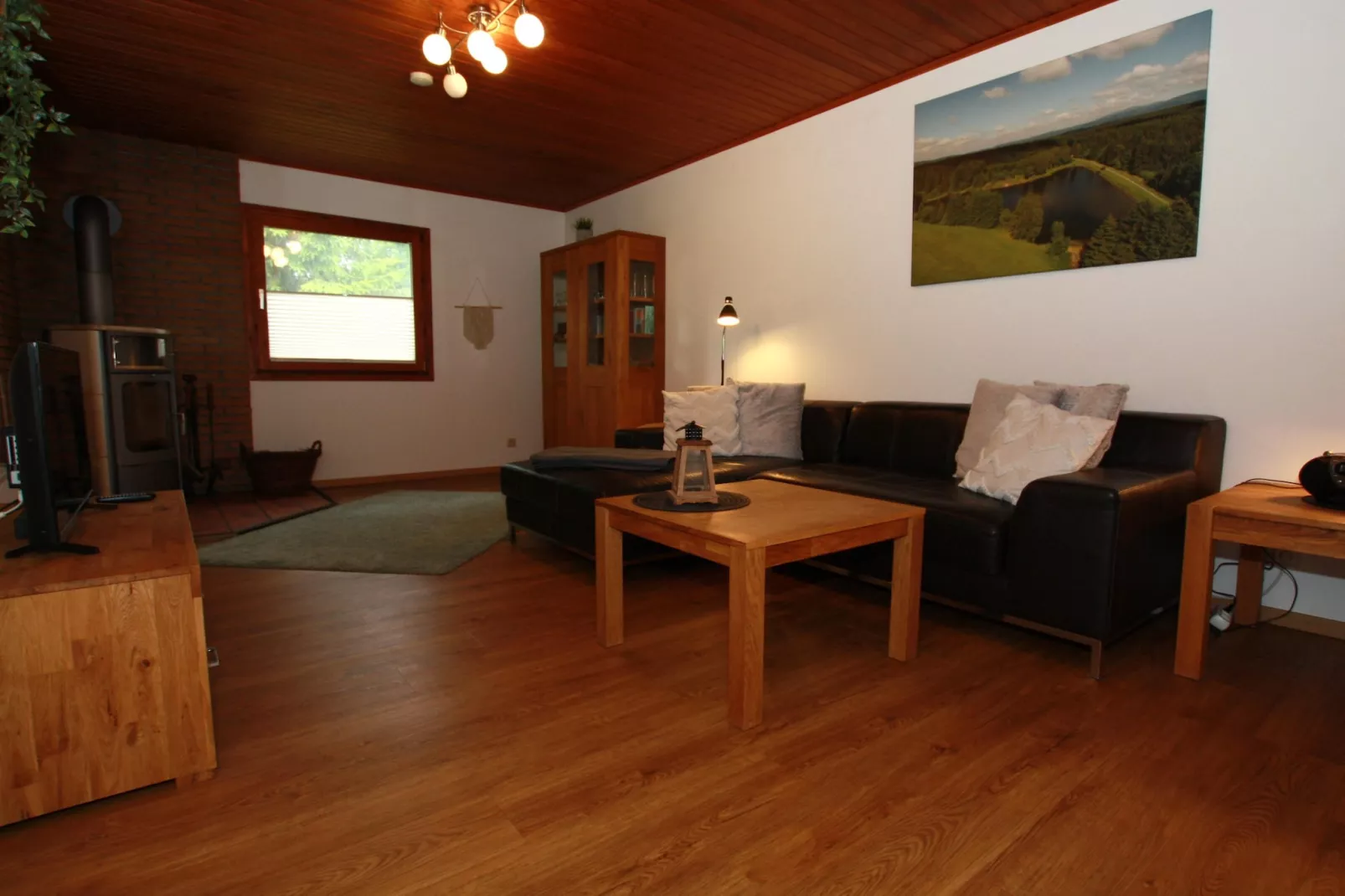 Typ B - Kaminhaus Haustierfrei-Wohnzimmer