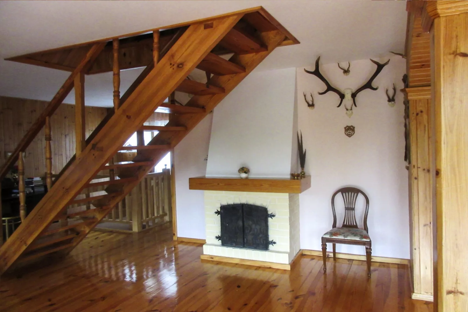 Holiday home in Szymbark-Living room