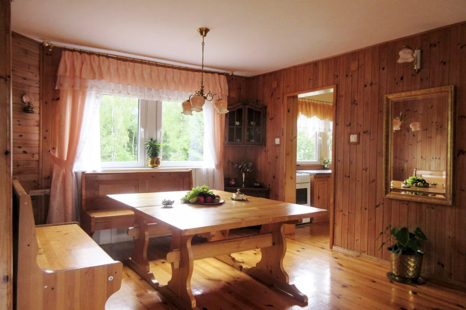 Holiday home in Szymbark-Living room