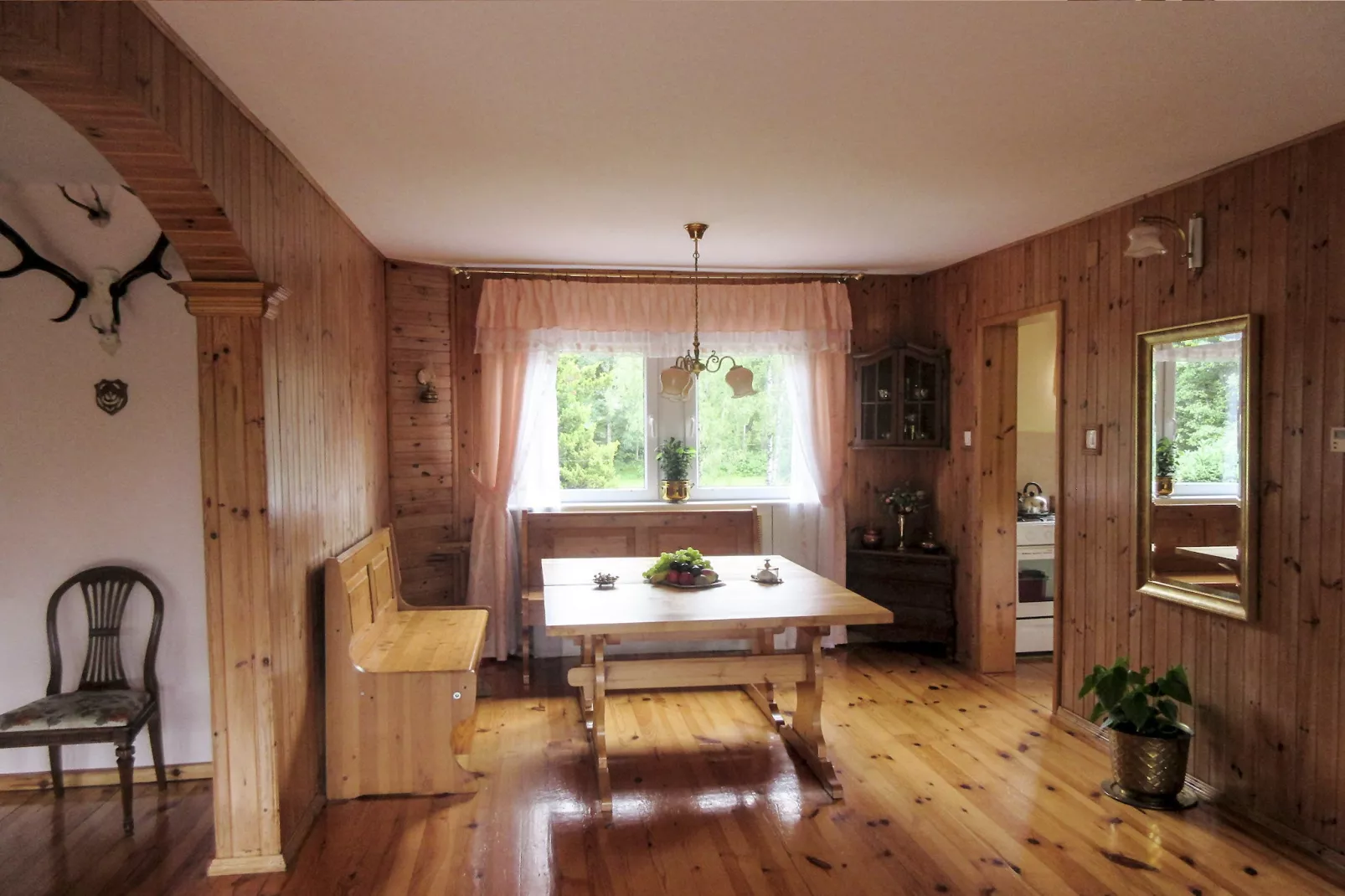 Holiday home in Szymbark-Living room
