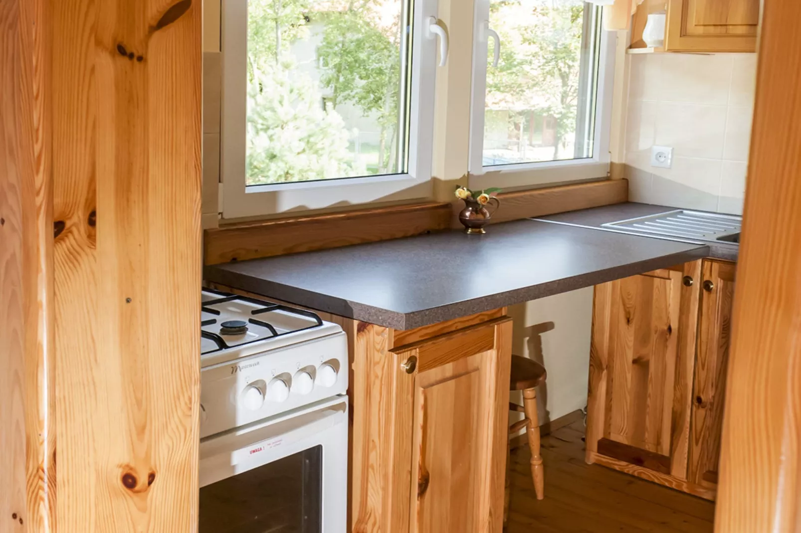 Holiday home in Szymbark-Kitchen