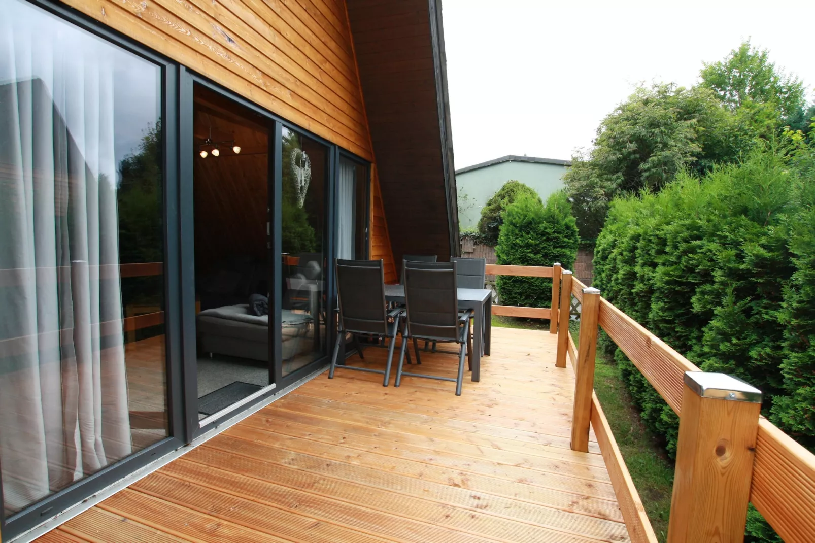 Typ A -  Nurdachhaus - mit Haustier-Terrace balcony
