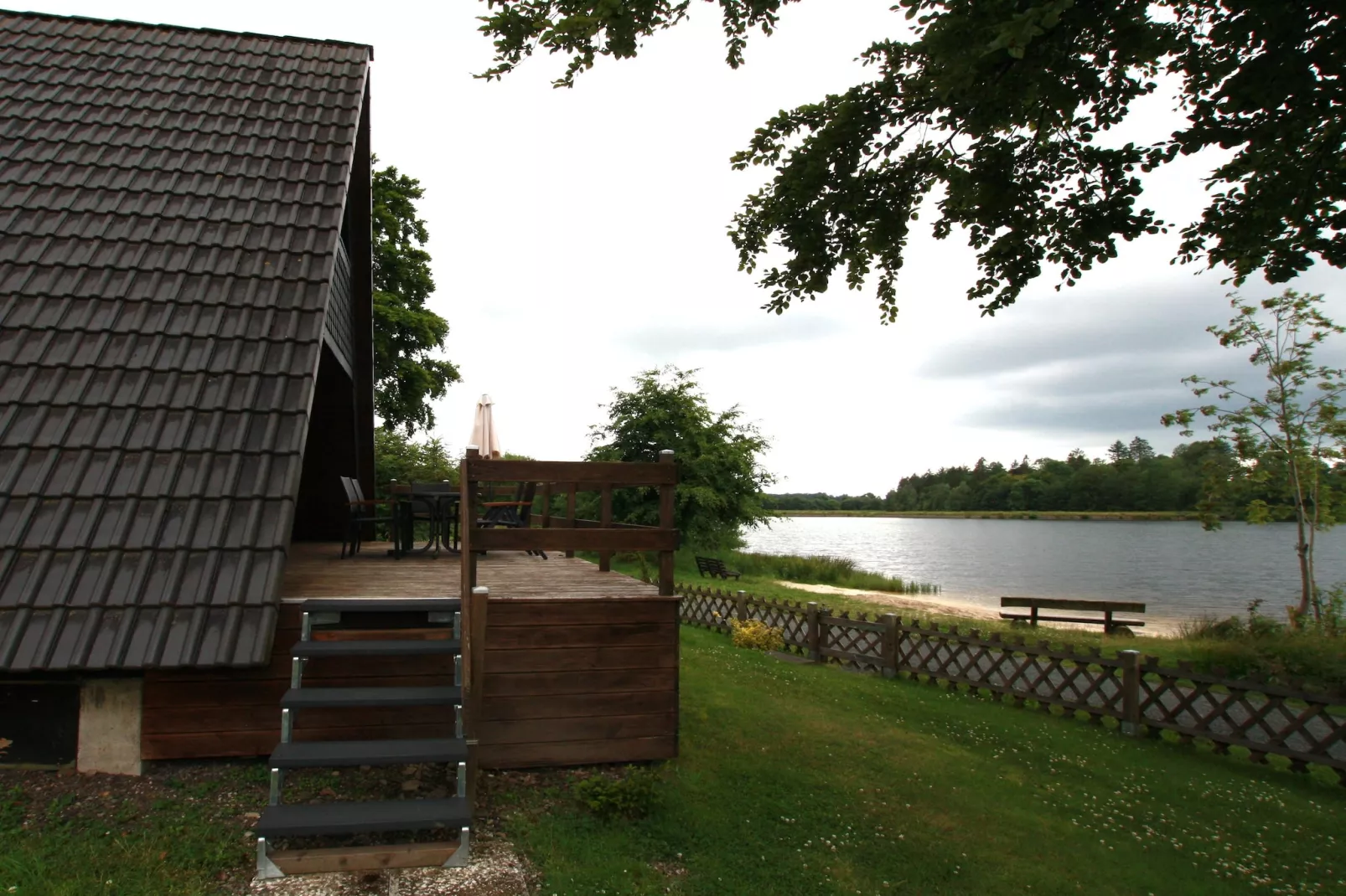 Typ A -  Nurdachhaus - Haustierfrei-Außenbereich Sommer