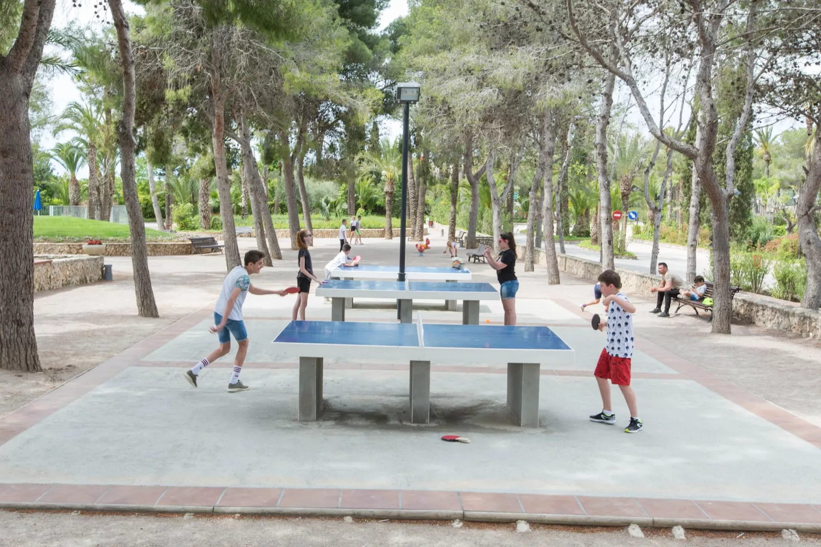 Vilanova Park Bungalow S800-Gardens summer
