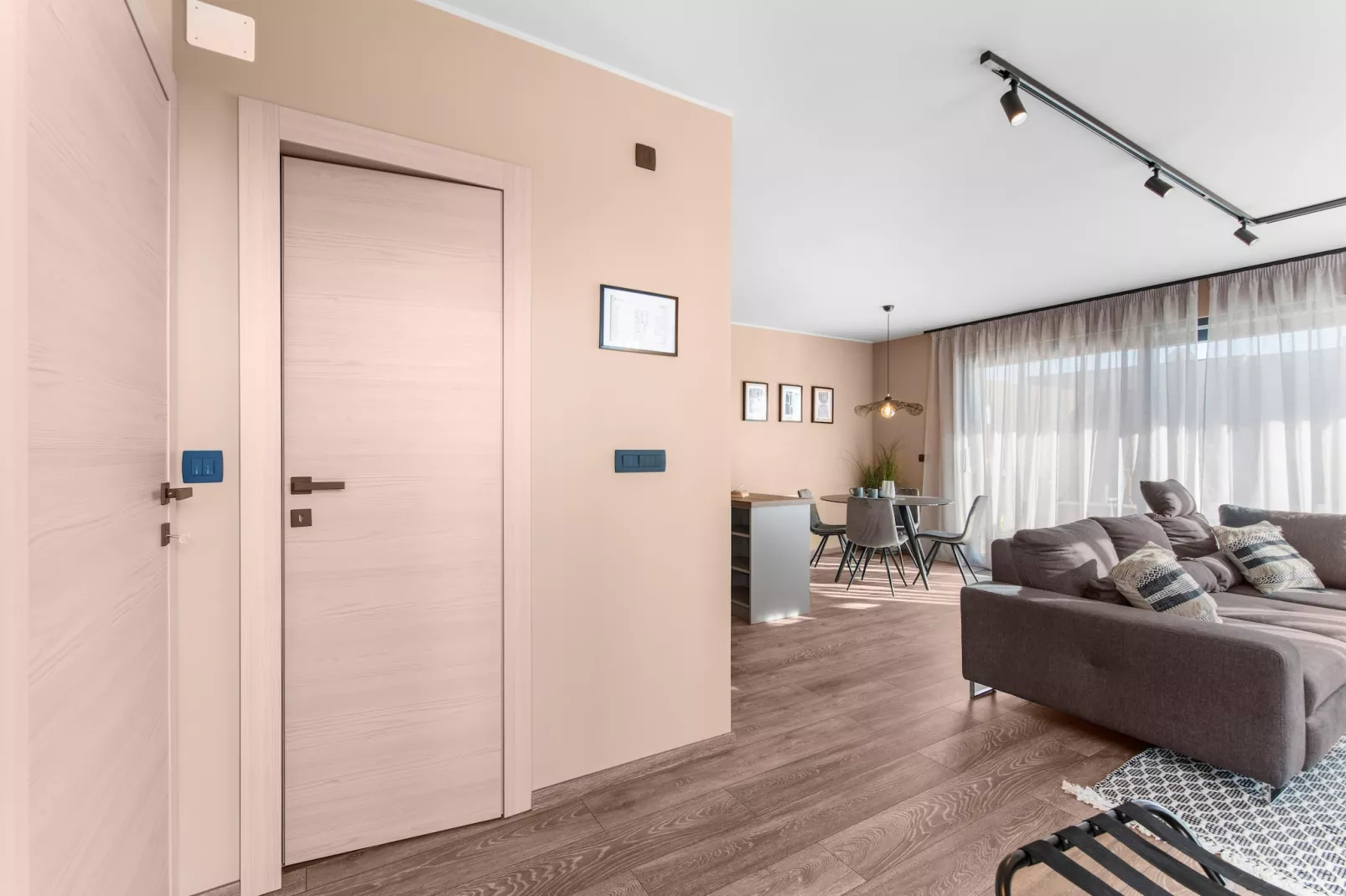 Quercus village App 1 with private pool-Salon