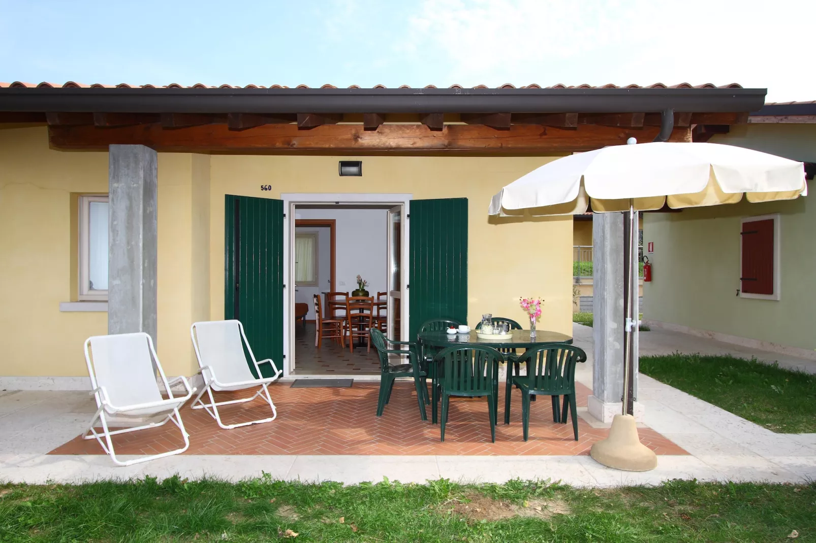 Holiday resort Piani di Clodia Lazise-Bungalow Trilo Valpolicella-Extérieur été