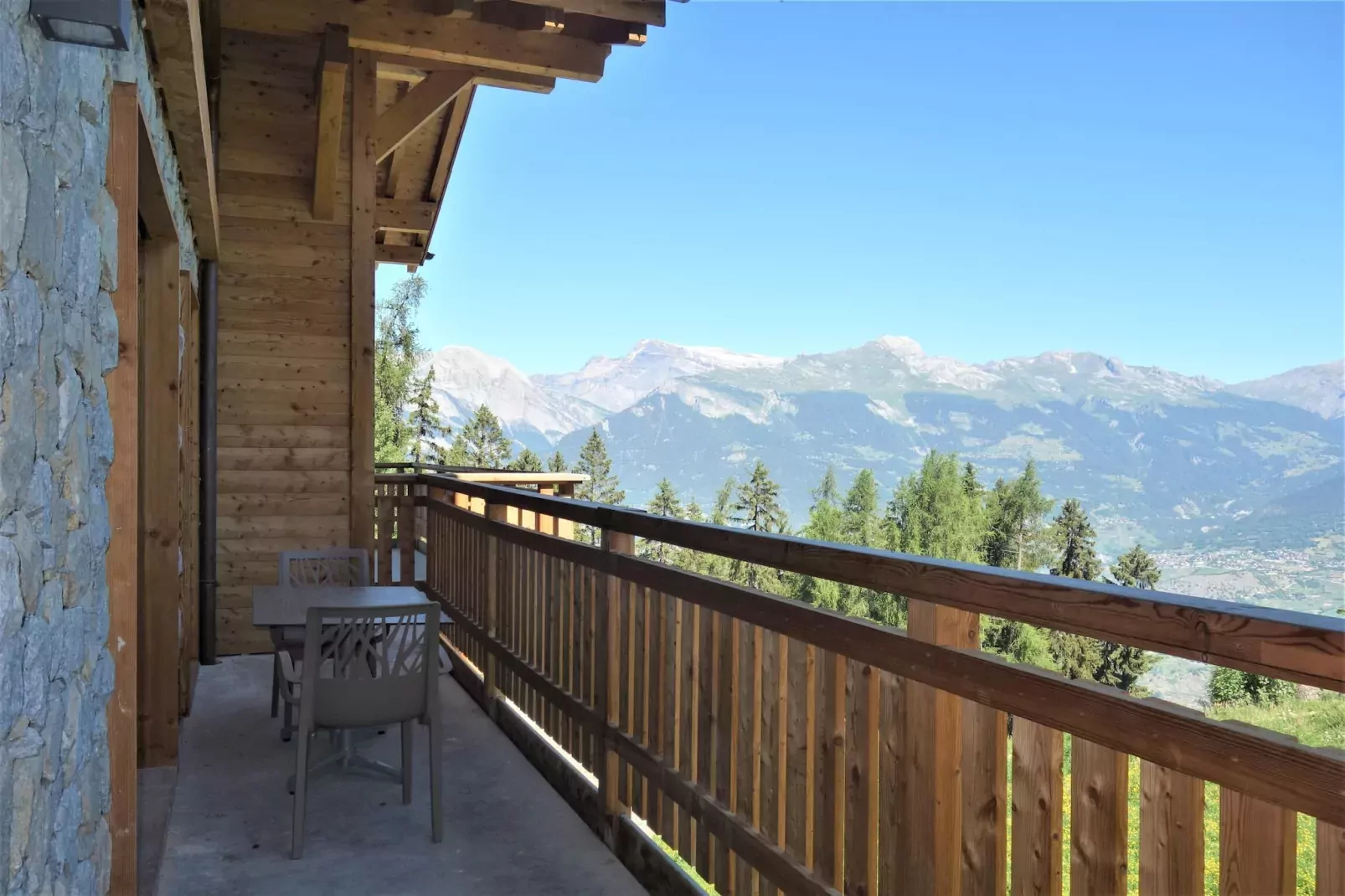 Les Mayens MA 021 - LUXURY apartment 18 pers-Balcon-terrasse
