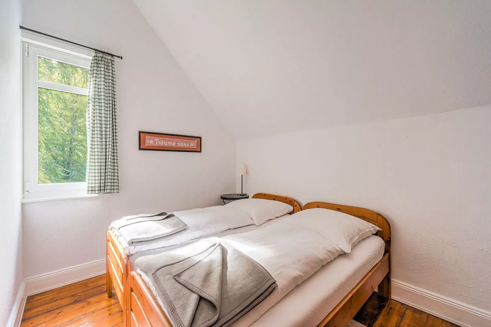 Historisches Waldhaus-Schlafzimmer