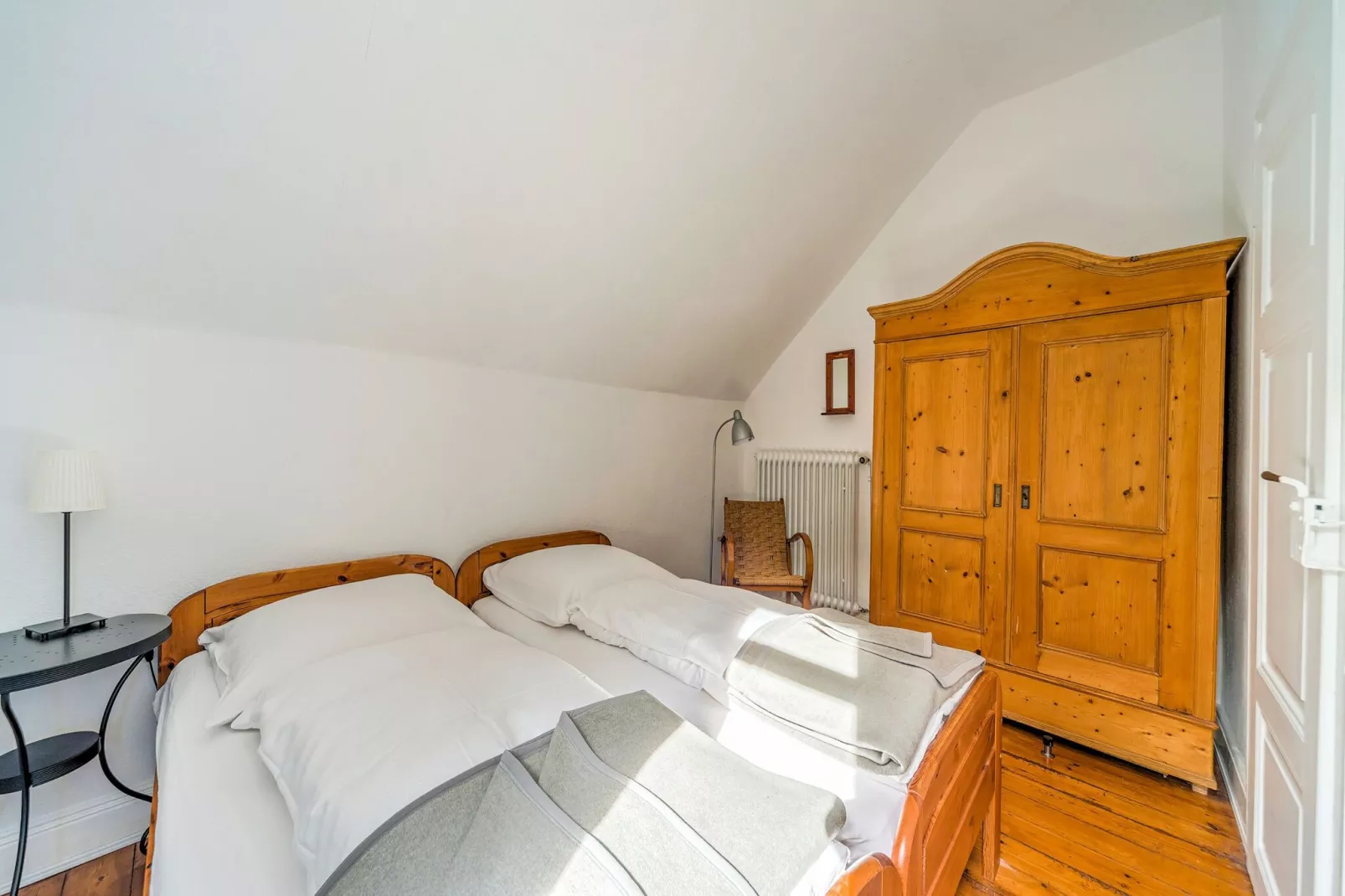 Historisches Waldhaus-Schlafzimmer