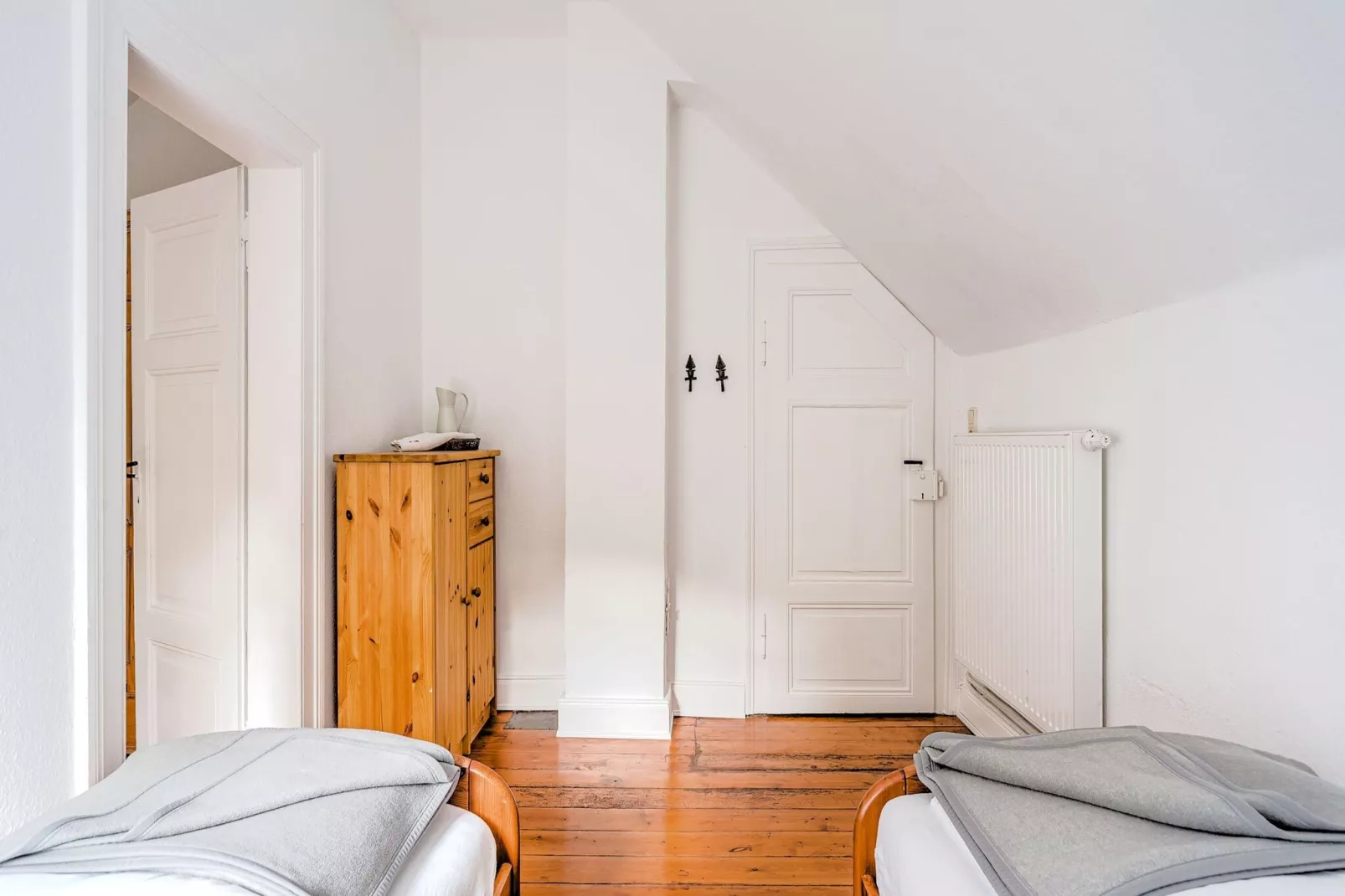 Historisches Waldhaus-Schlafzimmer