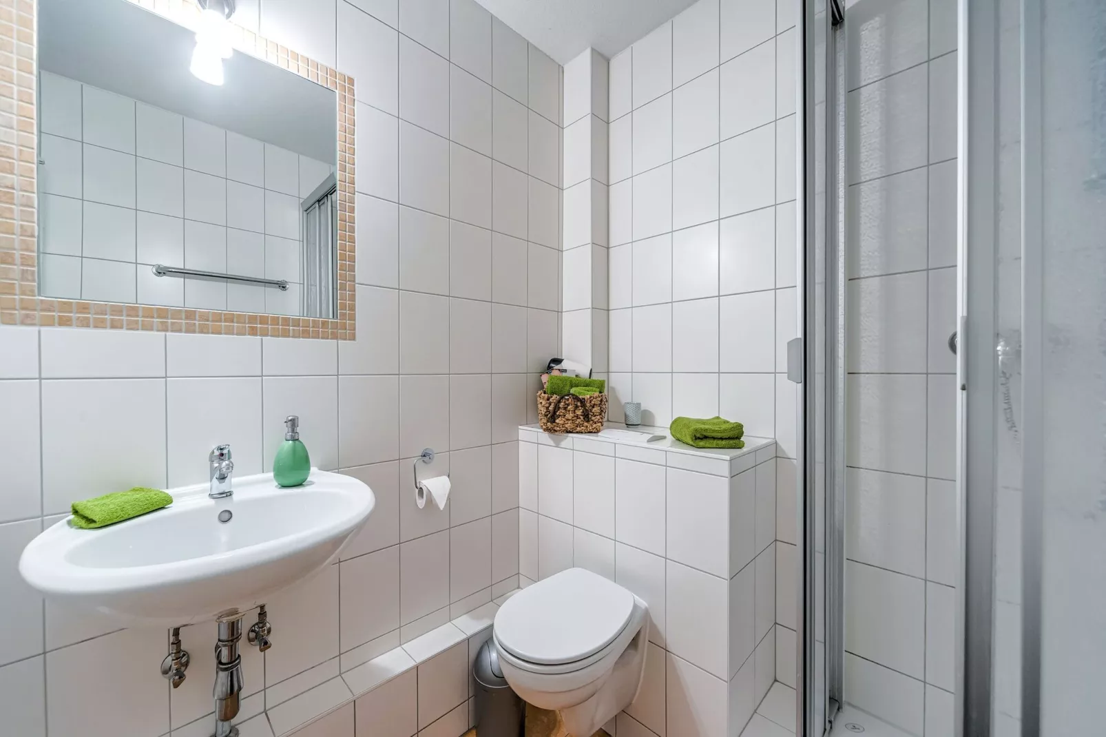 Historisches Waldhaus-Badezimmer